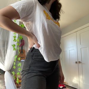 white trasher t-shirt